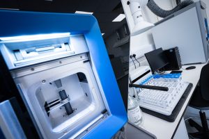ICP-OES analytic system at the LevertonHELM testing facility in Basingstoke